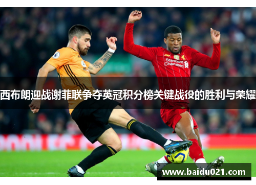 西布朗迎战谢菲联争夺英冠积分榜关键战役的胜利与荣耀